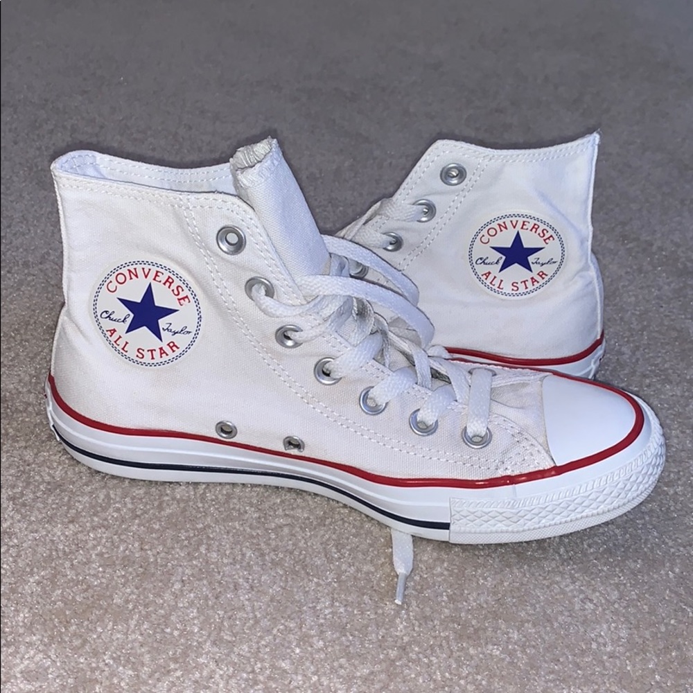 White high top converse